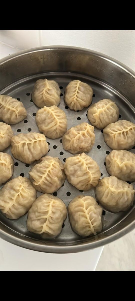 Принимаем заказы на домашние манты из рубленного мяса. Манты с луком/м