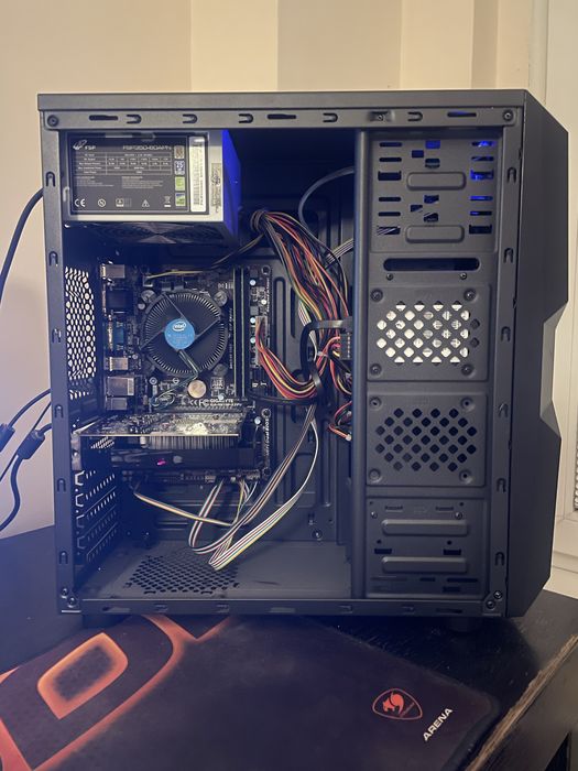 Настолен геймърски компютър i5-4460,1050Ti,SSD