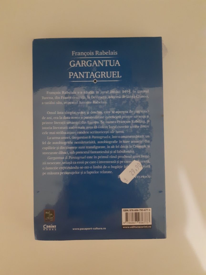 Carte ,,Gargantua & Pantagruel"