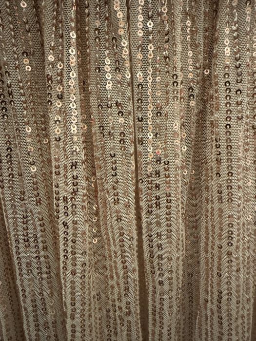 Rochie de seara aurie paiete XL