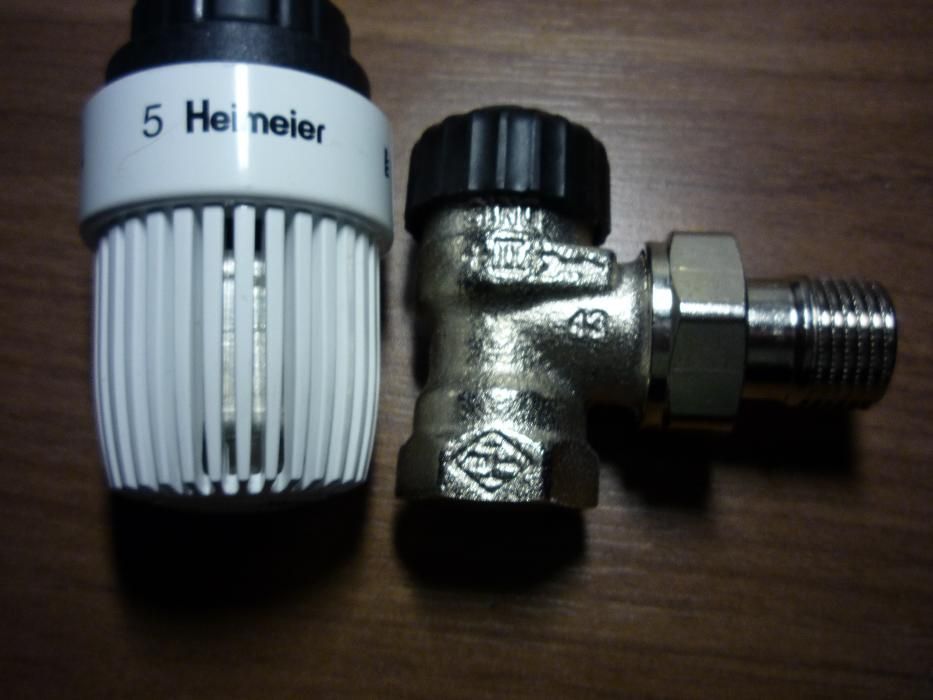 robinet tur HEIMEIER + cap termostat 1/2 set