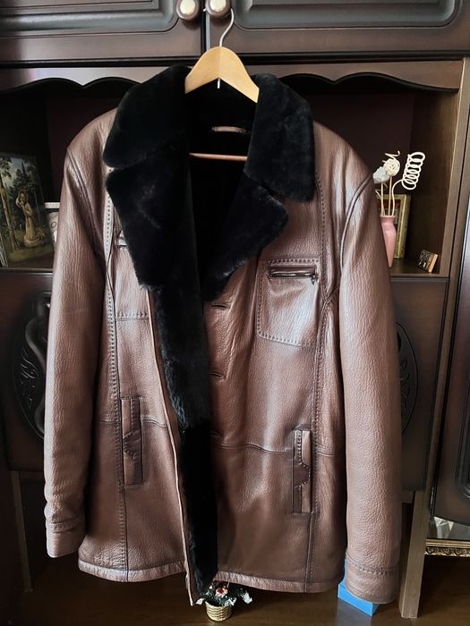 Мужская дубленка