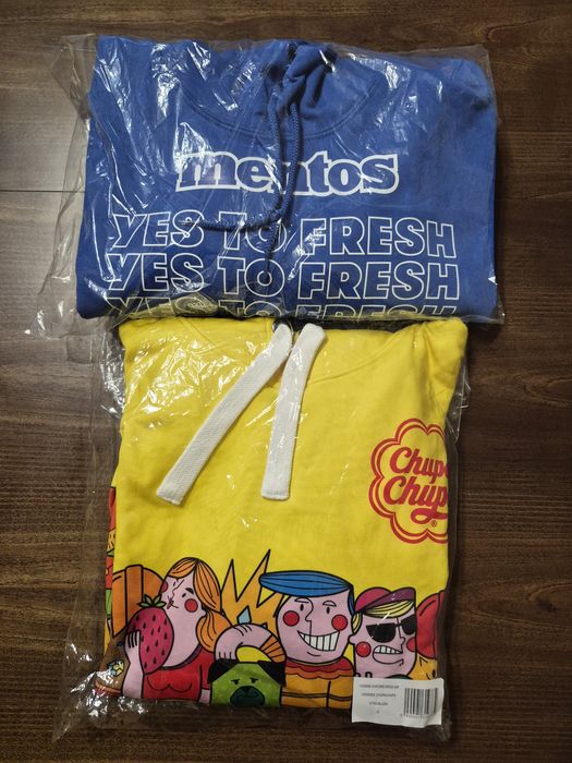 Сутшърт на Mentos и Chupa Chups