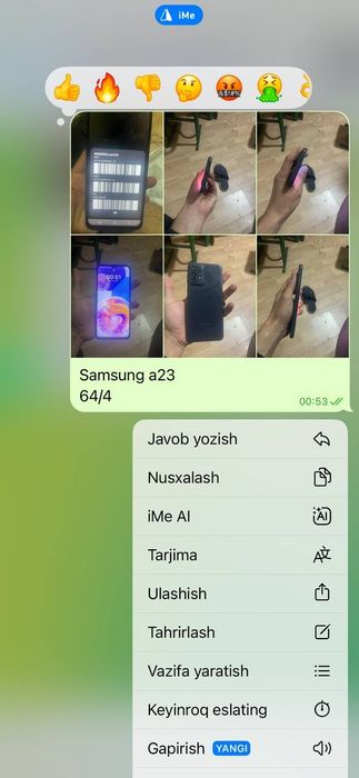 Samsung a23 faqat abmin daplata qiladigan telfonlarga