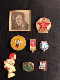 Продам разнообразные значки времён СССР