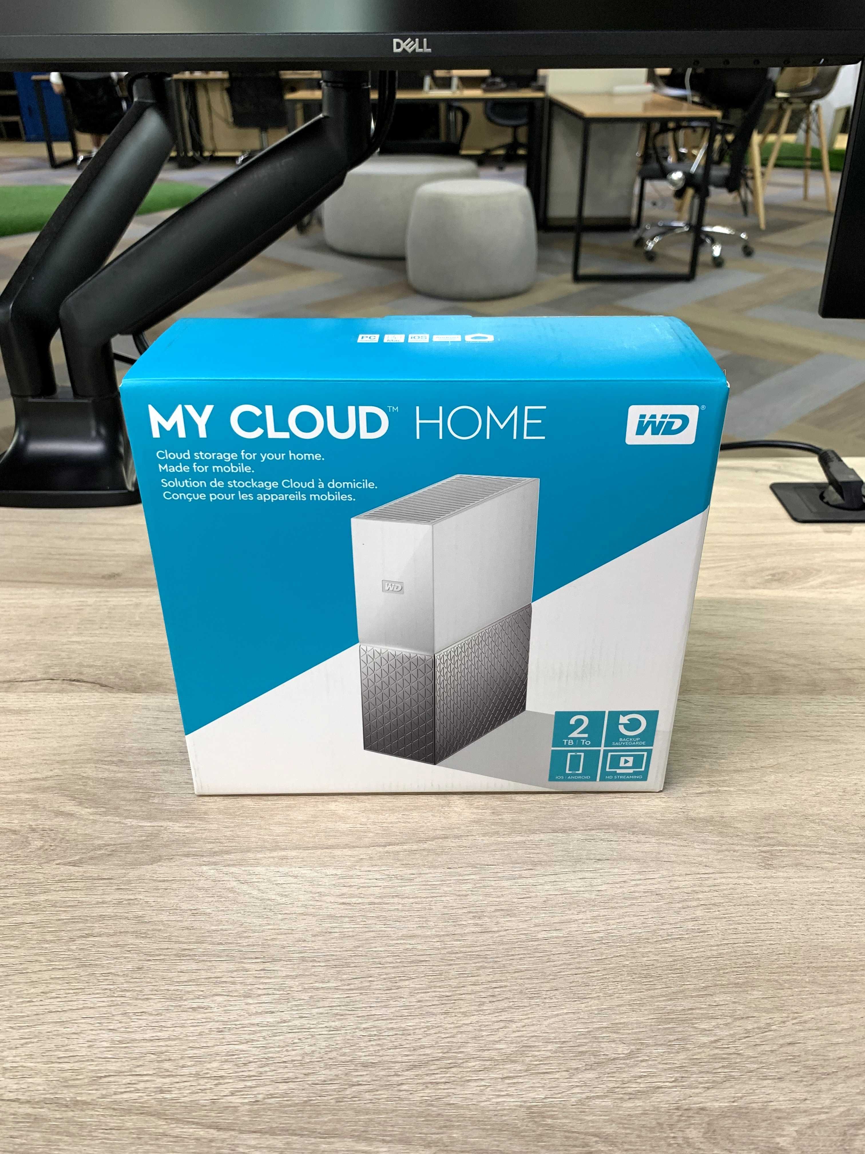 2TB Сетевое хранилище WD My Cloud Home