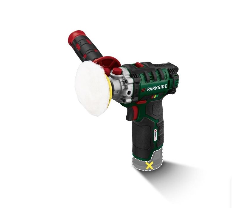 акумулаторна машина за шлайфане и полиране 12V Парксайд /Parkside