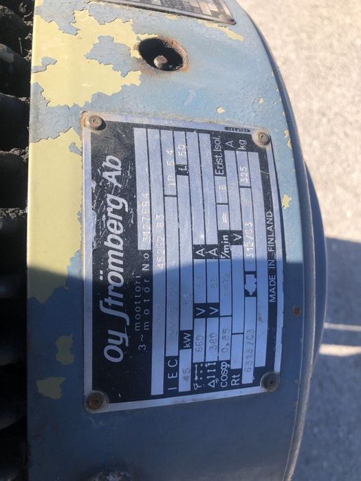 Винтова вакуум помпа