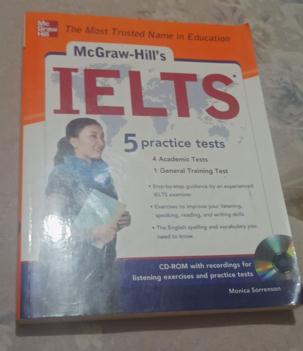 Продам книги по английскому языку, для подготовки к IELTS