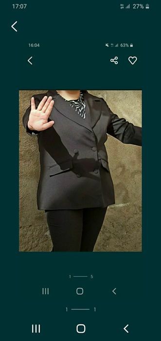 Новая куртка  на  52 ,54 размер 14500 тенге