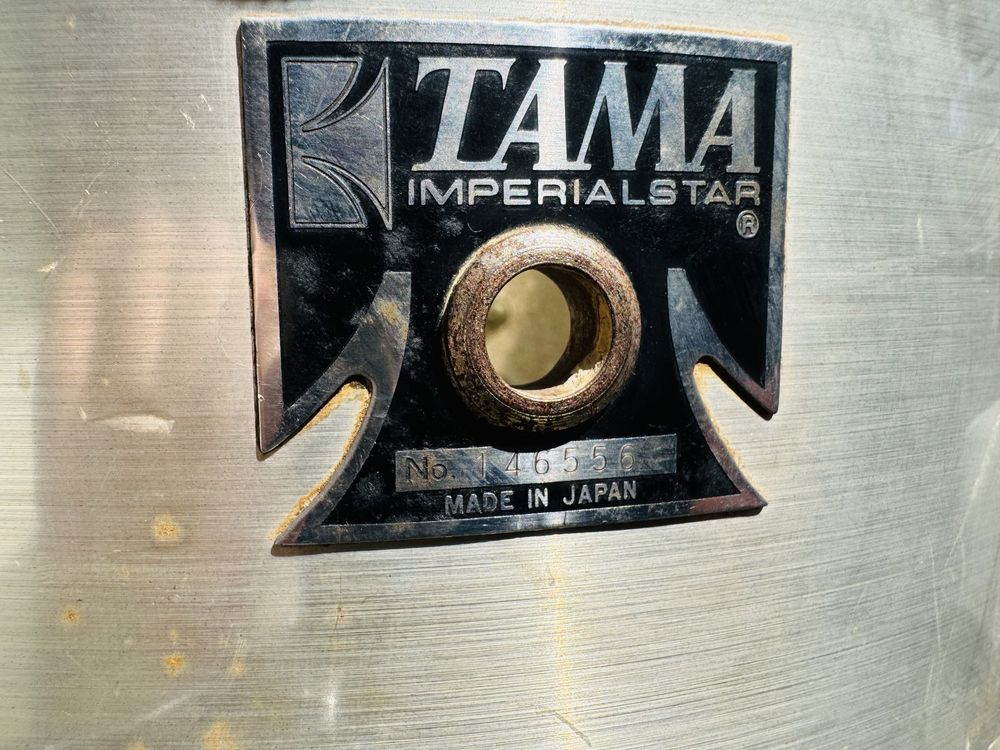 MADE IN JAPAN! 1979 TAMA IMPERIALSTAR пълен сет барабани и стойки!