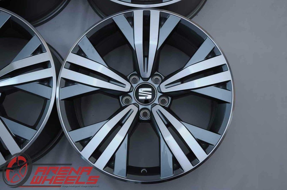 Jante Noi 18 inch Originale Seat Ateca Tarraco Leon Exeo Toledo R18