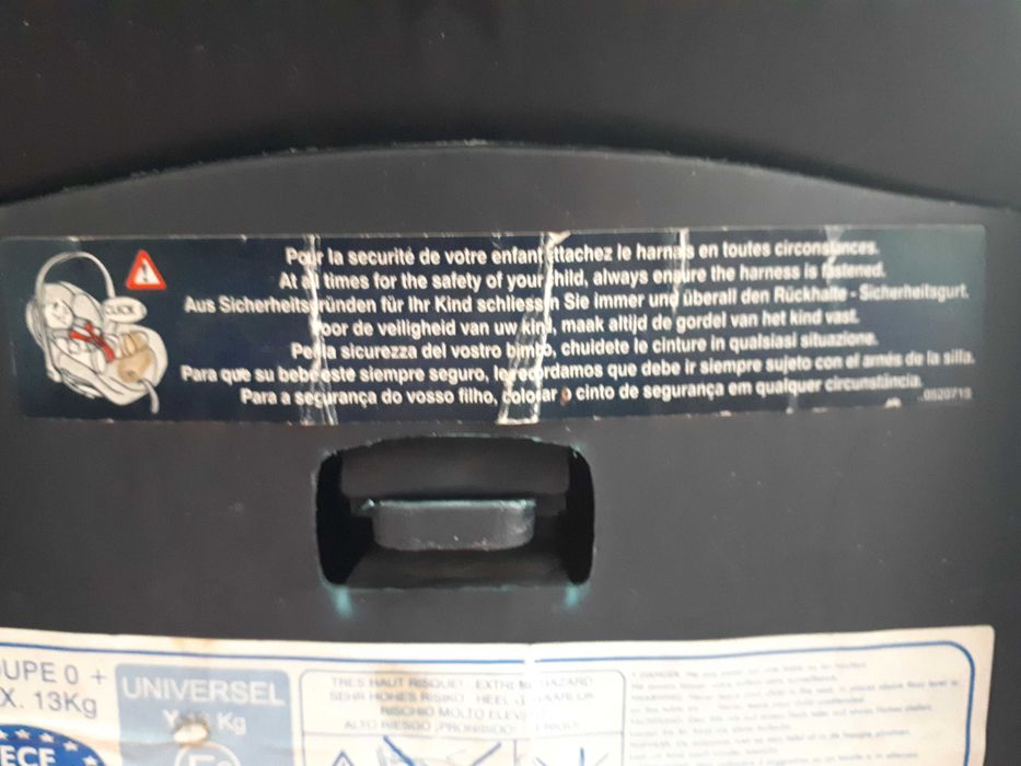 scaun auto copii, grupa 0+, max. 13 Kg, babi ideal Franta