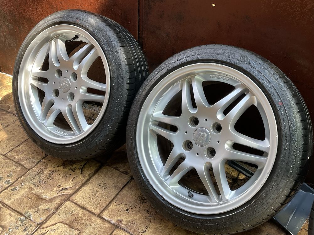 jante 4x114,3 r17 roti complete brabus smart forfour 205/45/17