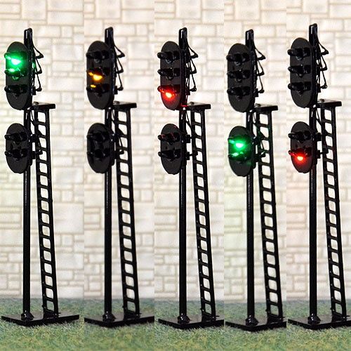 Bloc semnale CFR/Semafoare, macheta trenulețe electrice HO 1:87