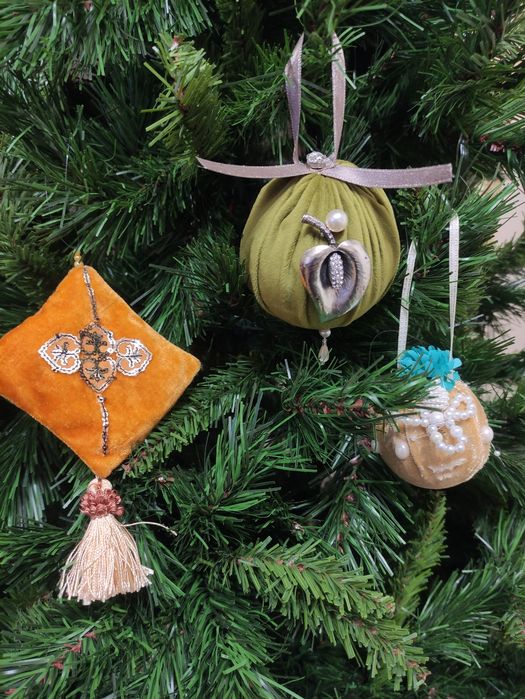 10 globuri Crăciun handmade unicat