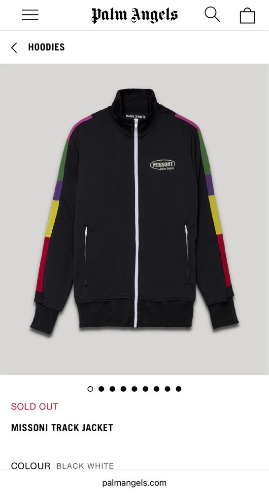 Горнище Palm Angels x Missoni