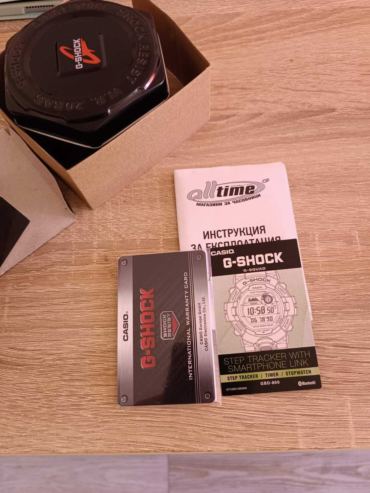 часовник Casio G-SHOCK G-SQUAD GBA-800-1AER