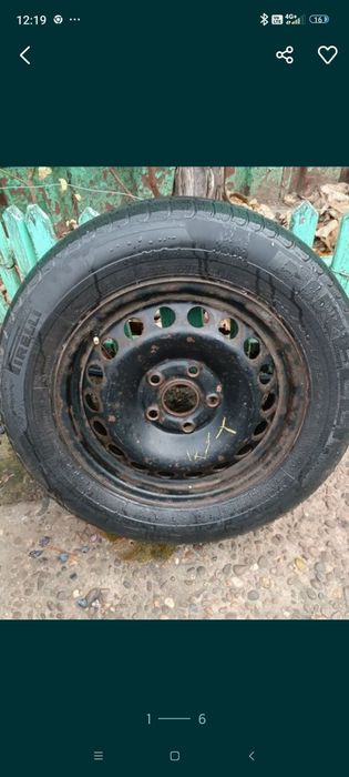 Roată, jantă+anvelopă 196 65 R15