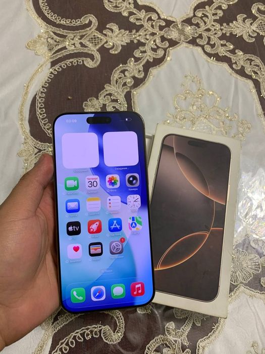 Iphone 16 pro max desert titanium 256 gb ideal