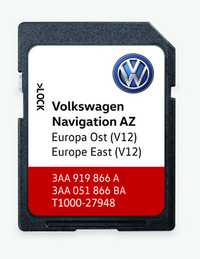 Harti GPS Volkswagen RNS 315 V12 2024 Tiguan Passat Skoda Amundsen Sea