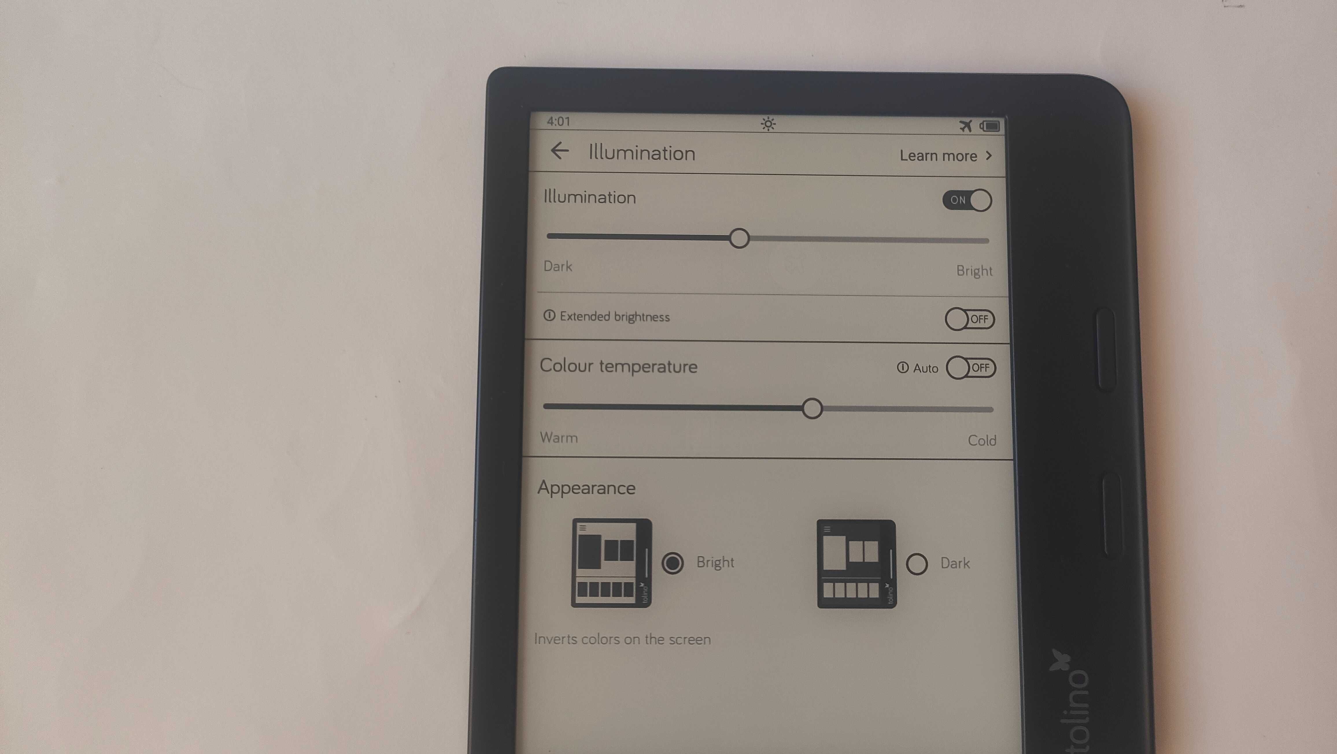 Четец за електронни книги /e-book reader Tolino Vision 6/kobo libra 2