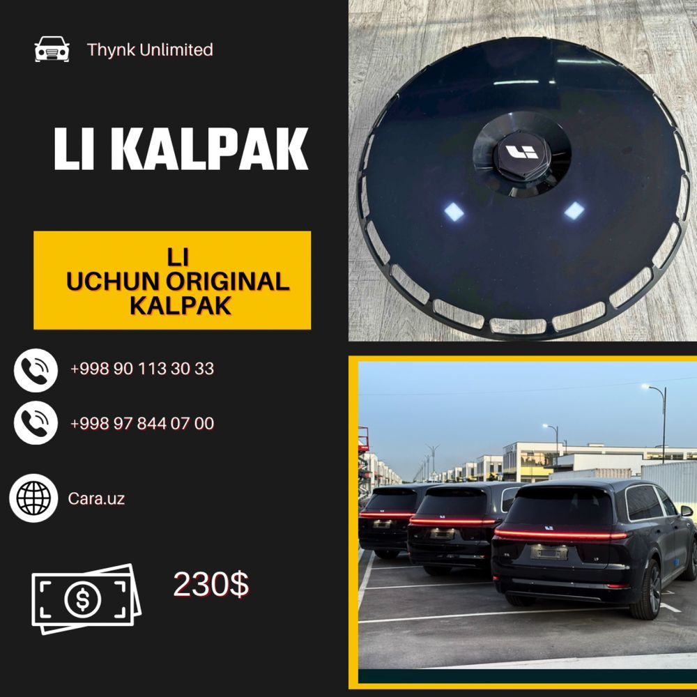 Li aksesuarlar.