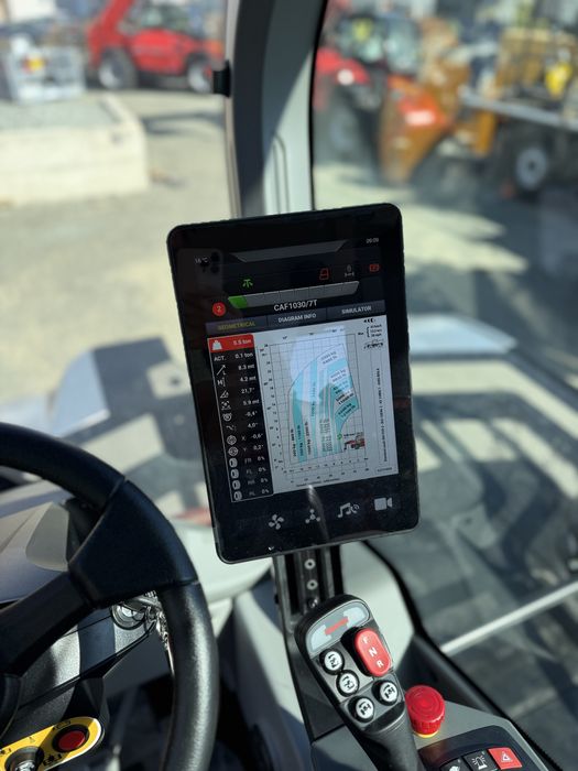 Manitou  3570 ES an 2025  ridica 7T inaltime 35M telecomanda pt condus