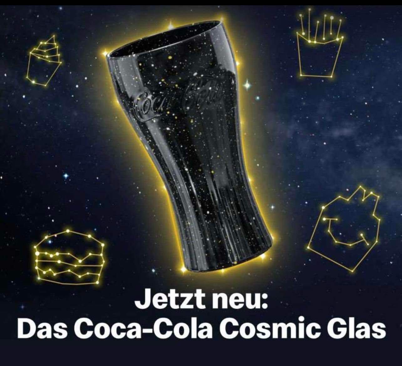 Pahar Coca Cola din colectia McDonald’s 2023