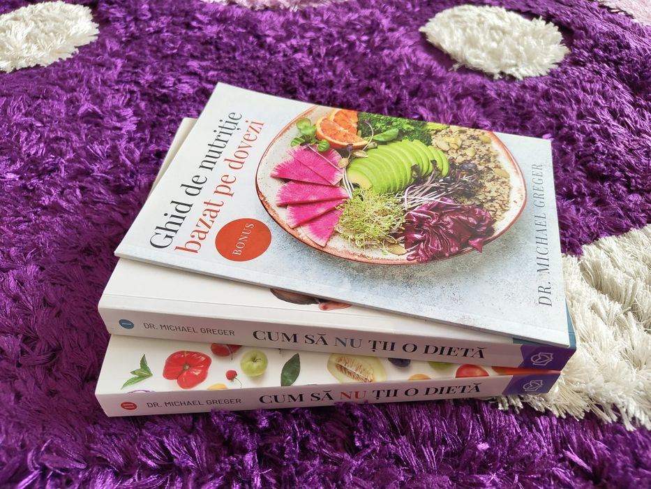 Pachet cărți - Cum să nu ții o dietă - Michael Greger