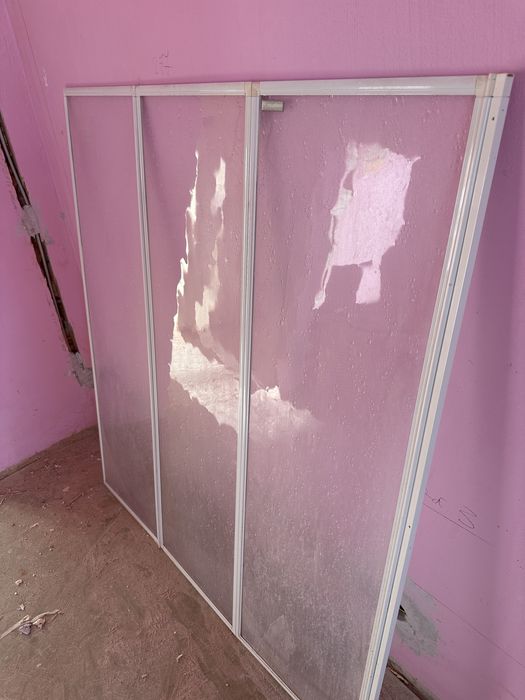 Paravan baie cada/ dus 38*3/ 127 h