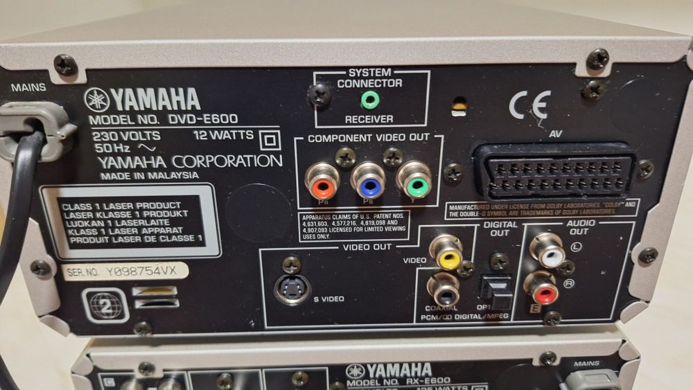 Amplituner +Dvd Yamaha Rx E 600