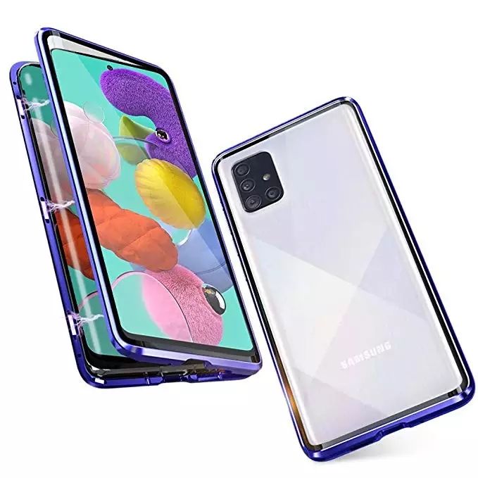 Двоен Магнитен Кейс за Samsung Galaxy A21s A41 A51 A71 A32 A52 S21FE