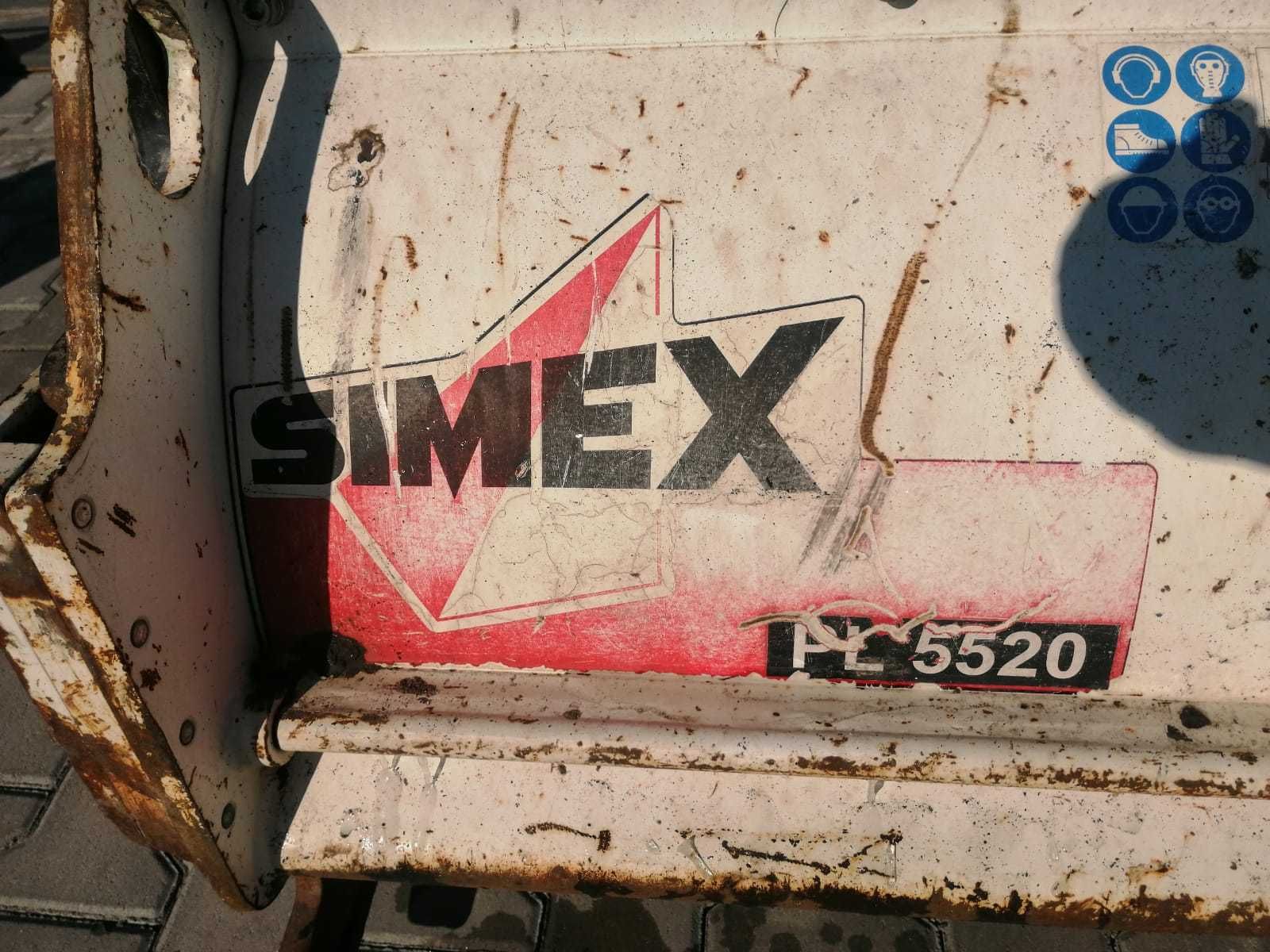 Freza de asfalt SIMEX PL5520 pentru utilaje cu prindere tip Bobcat