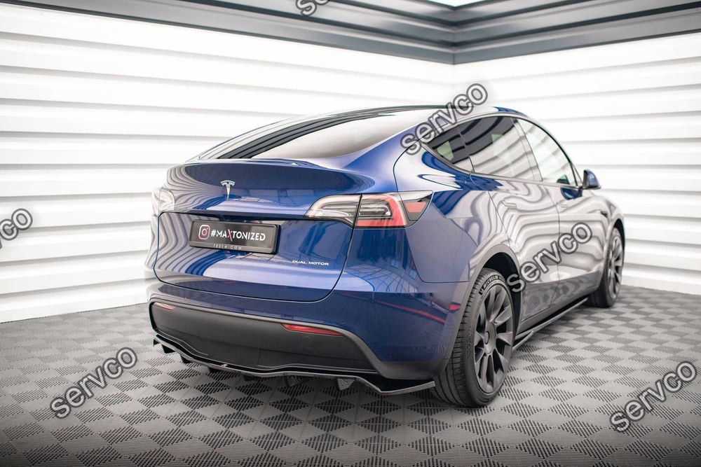 Prelungire splitter bara spate Tesla Model Y 2020- v1 - Maxton Design