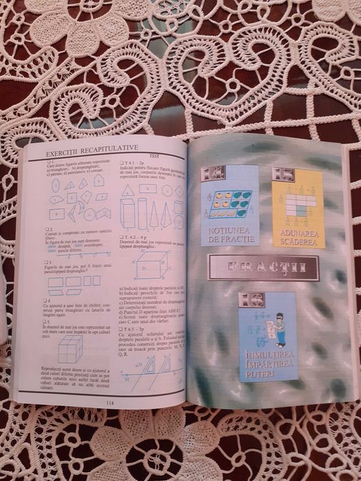 Vând manual de matematică pentru clasa a-V-a