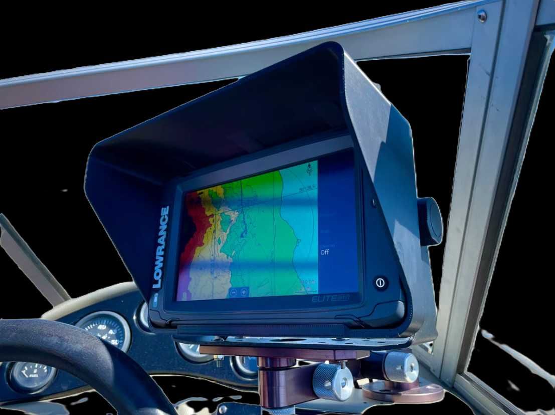 Козирки за сонари Lowrance,Garmin,Humminbird и др.