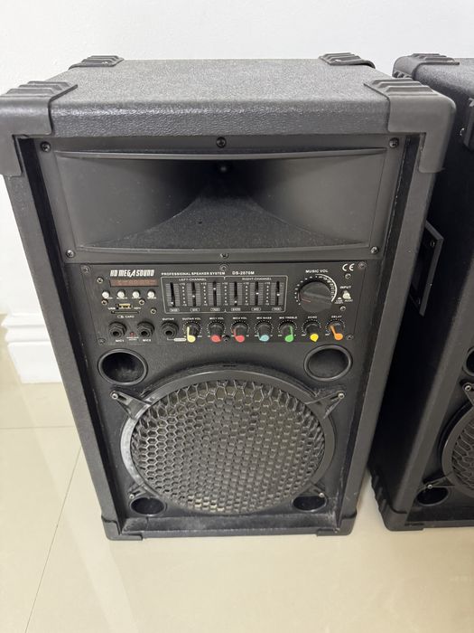 Set 2 Boxe Bluetooth HD Megasound 340W mp3