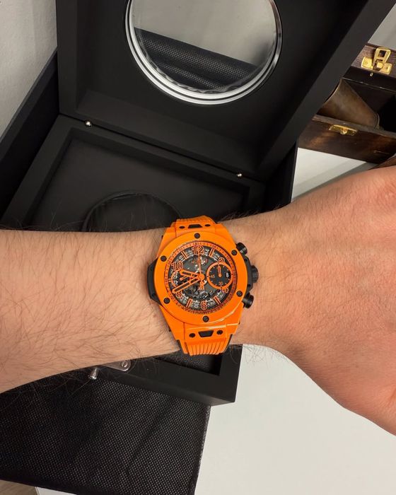 HUBLOT  Big Bang  Unico  Orange Ceramic