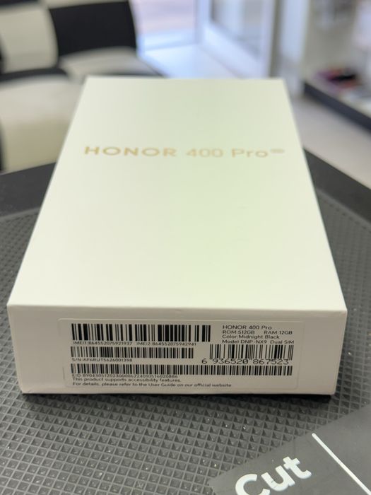 Honor 400 Pro 5G,Midnight Black,512GB/12GB RAM *ЧистоНов*3г Гаранция*