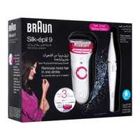 Эпилятор Braun Silk-epil 9 - 9538 + эпилятор для лица