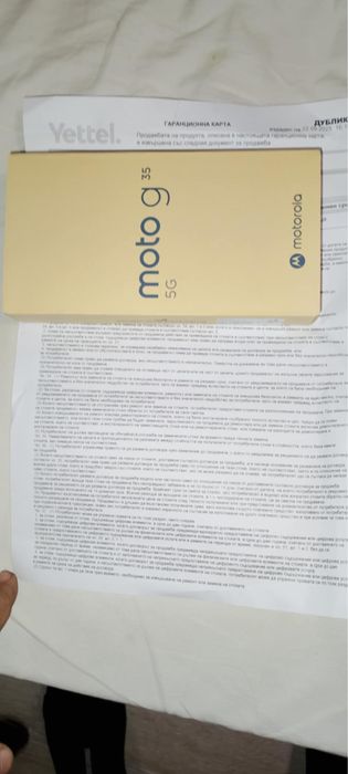 ГАРАНЦИЯ 36м. Motorola Moto G35 5G с 256GB