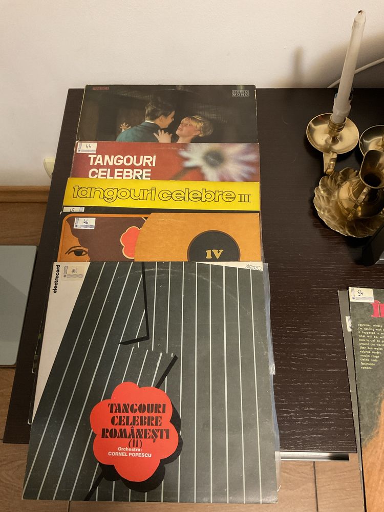 Discuri vinil tangouri,valsuri,muzica usoara 1970/1980