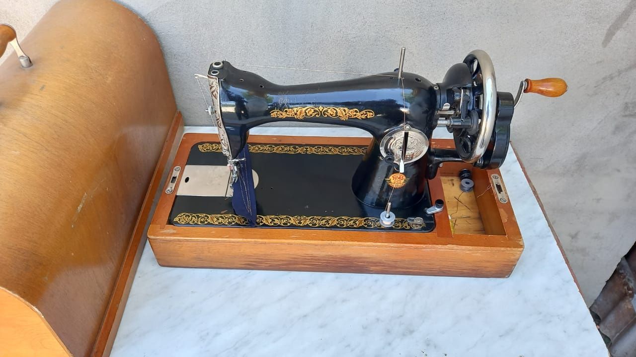 ручная швейная машинка Подольск шьет работает 100%