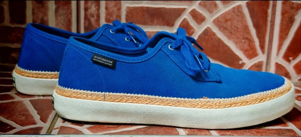Scotch & Soda Izomi, piele naturala suede 41, noi