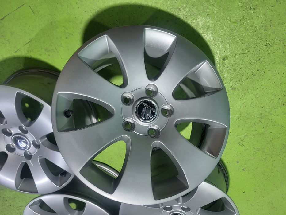16 5x112 Skoda лети джанти 5х112 шкода