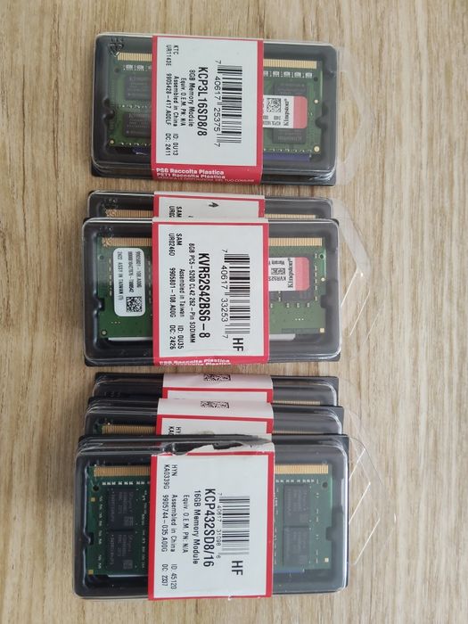 Memorie Sodimm laptop 8 / 16Gb DDR4/DDR5