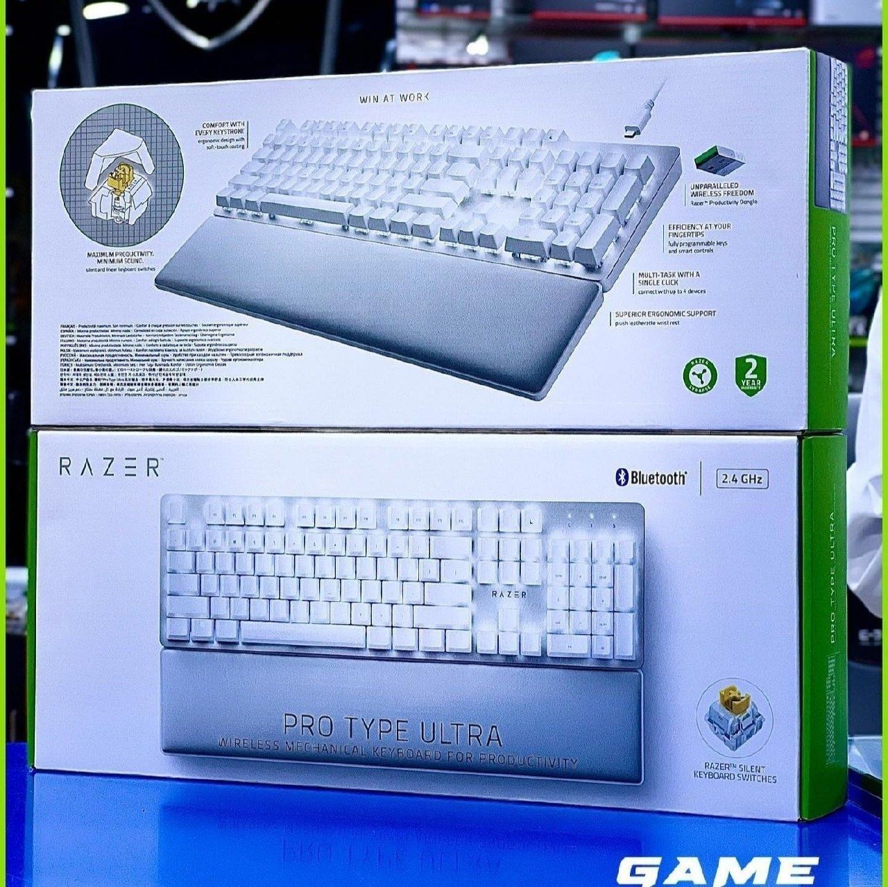 RAZER PRO TYPE ULTRA Беспроводная Механическая Клавиатура