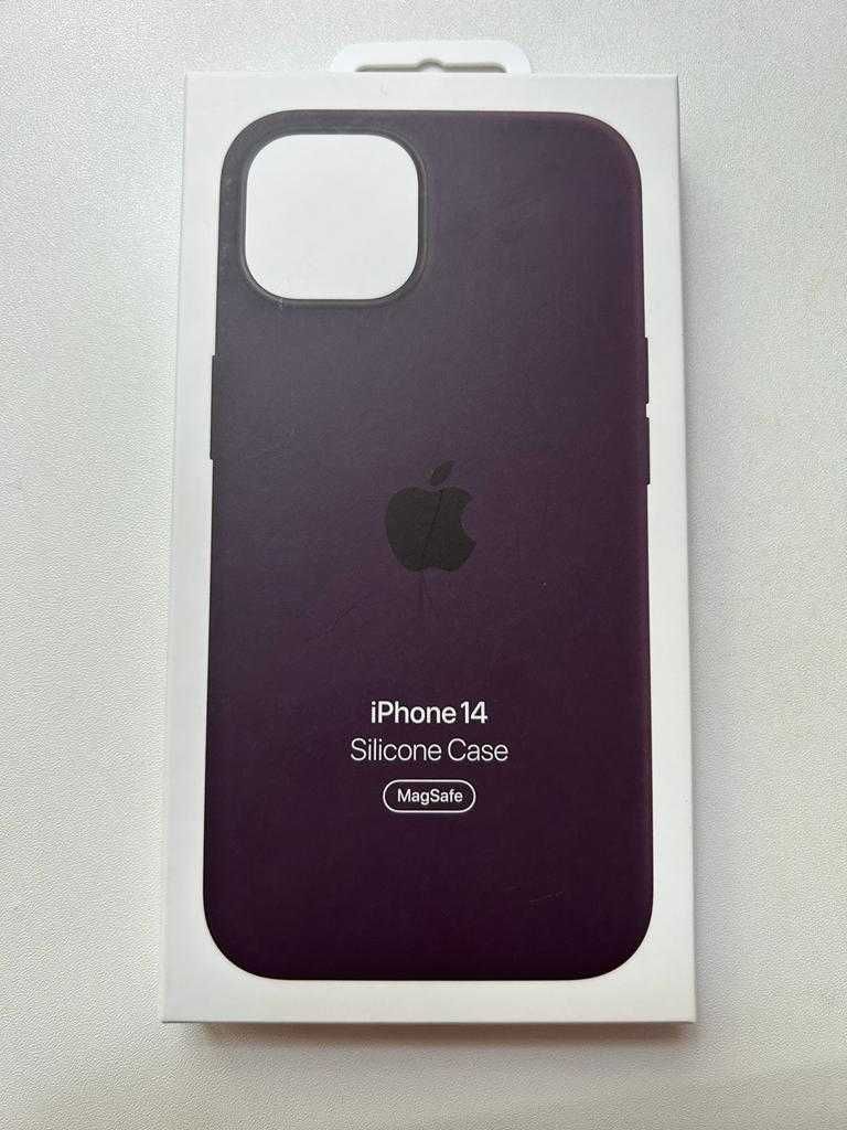 Husa originala Apple Silicone Case with MagSafe pentru iPhone 14