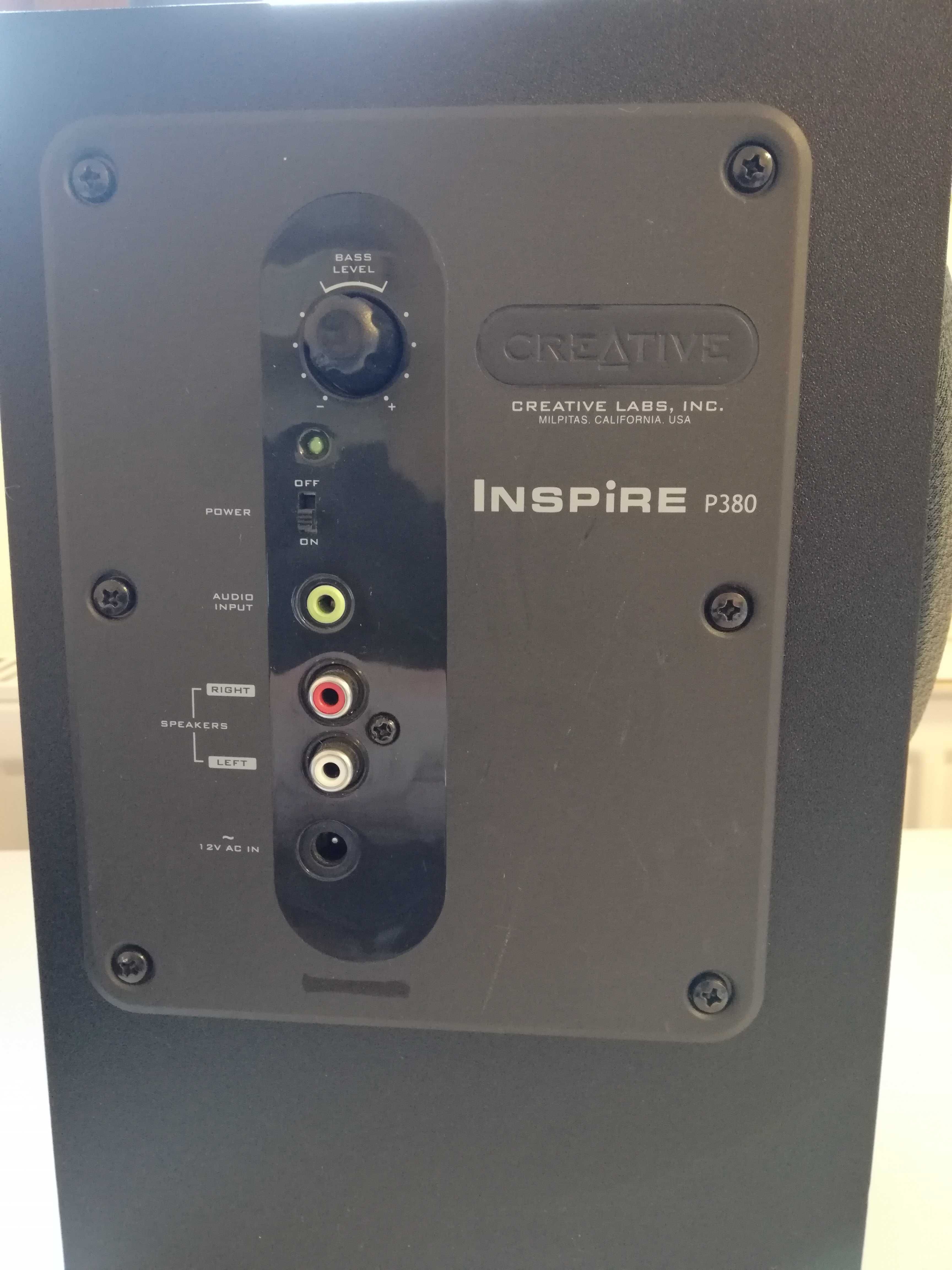 Sistem Boxe active CREATIVE INSPIRE P380 (Subwoofer + 2 sat) - ca Nou